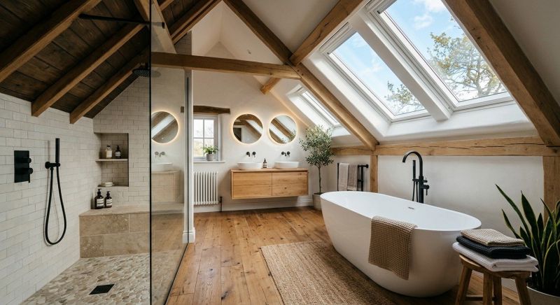 Attic Bathroom Remodeling in Union, KY