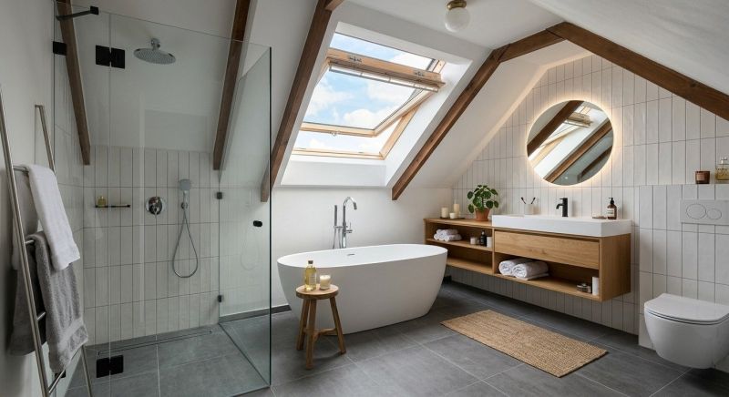 Attic Bathroom Remodeling in Union, KY