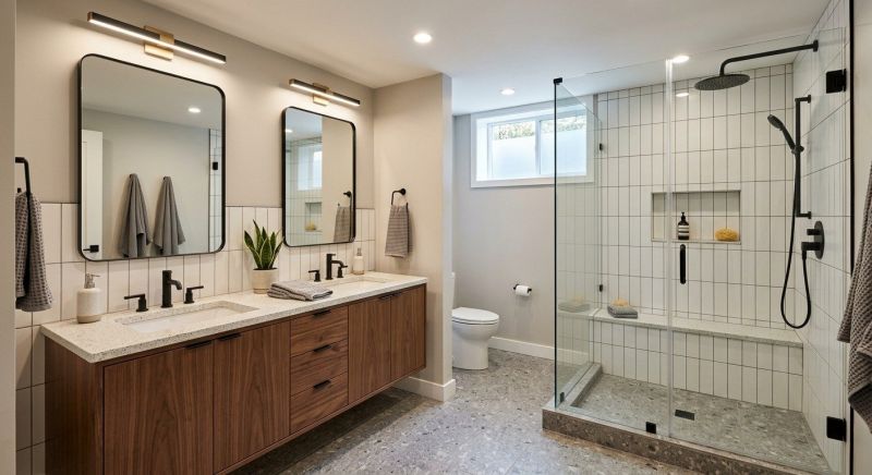 Basement Bathroom Remodeling in Union, KY