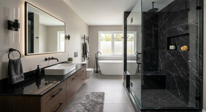 Granite Shower Installation in Union, KY