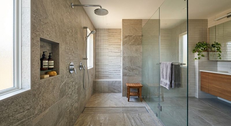 Shower Enlargement in Aurora, IN